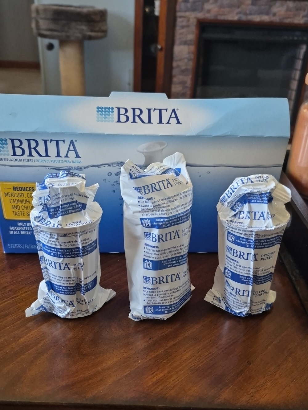 Brita Water Filter Cartridges 3 Total